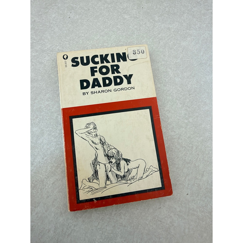 Vintage 1975 Sucking for Daddy Sharon Gordon Cameo Library Adult Paperback Novel